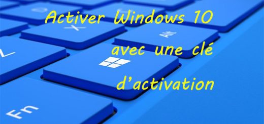activer windows10 a la une
