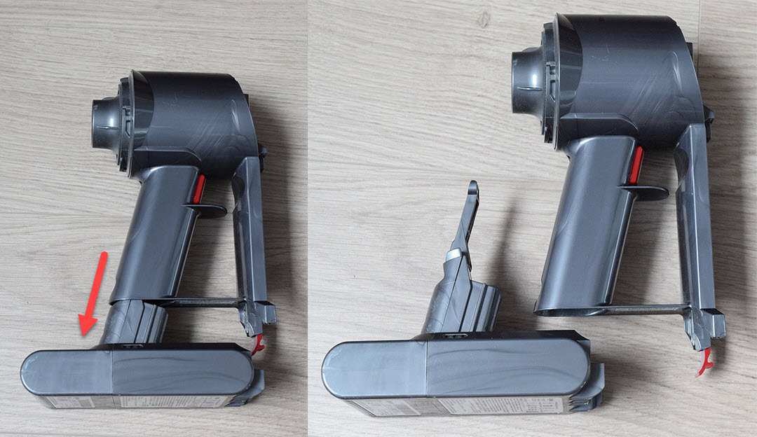 Changer Batterie Dyson V8