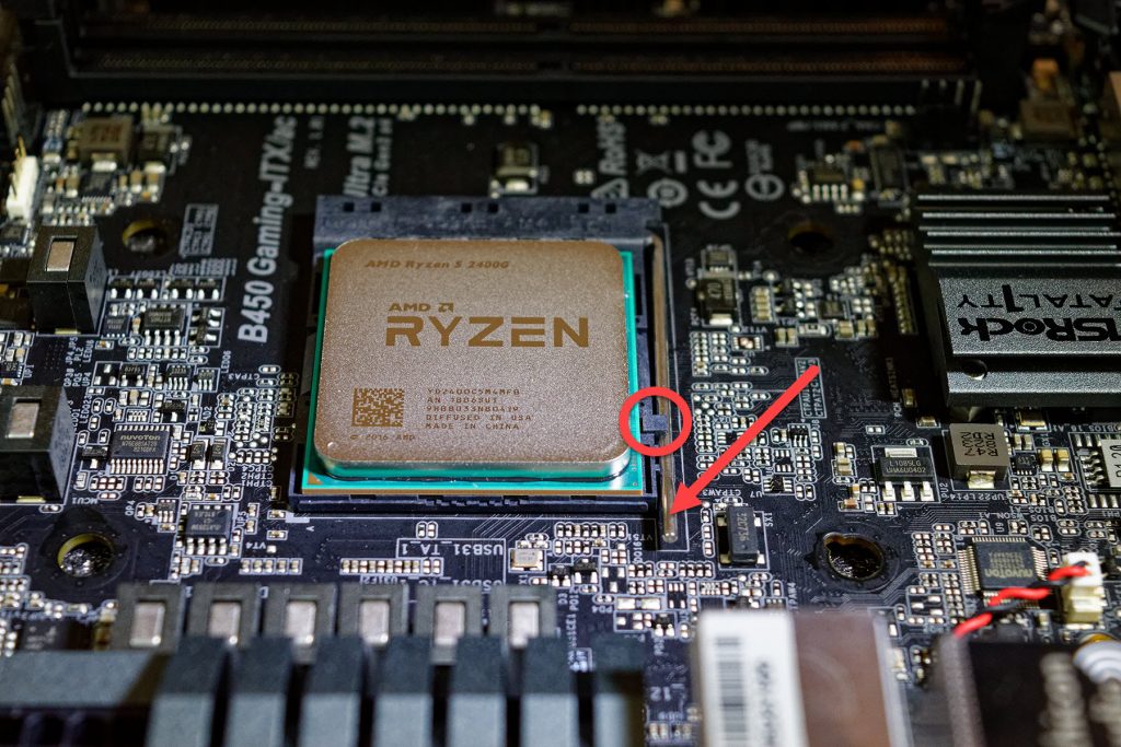 montage amd Ryzen 5 2400G