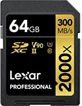 carte sd lexar pro 300MB/s
