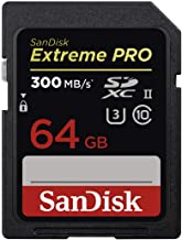 carte sd sandisk extreme pro 300MB/s