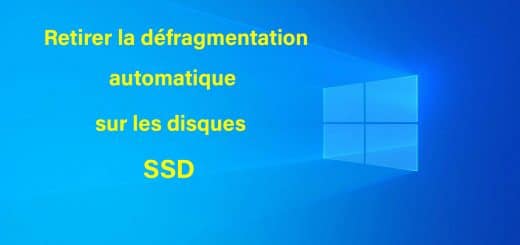 a la une defragmenter disque ssd