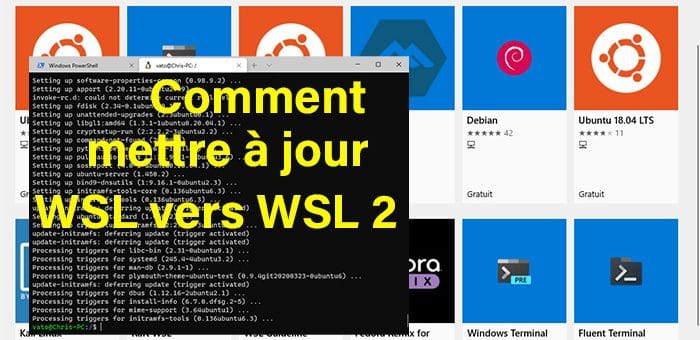 wsl2 image a la une