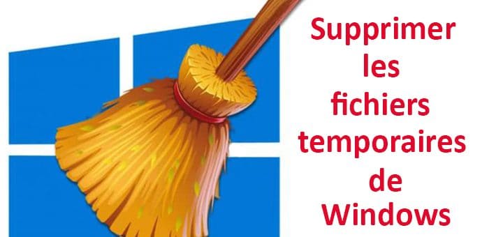 Supprimer les fichiers temporaires de Windows