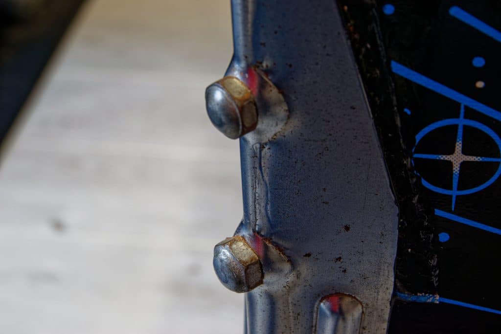 Boulon sans cache du pied du flipper