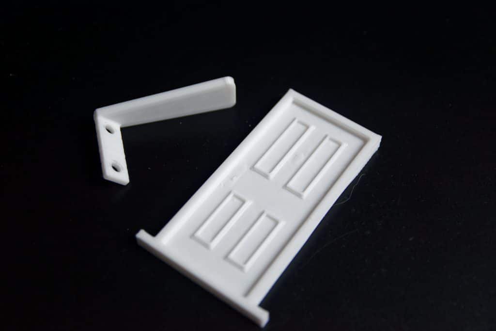 Decors porte blanche et support