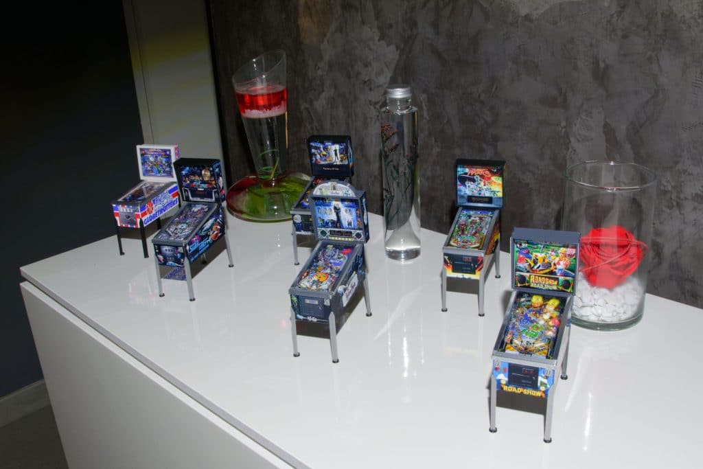 Vue d'ensemble des flippers miniatures