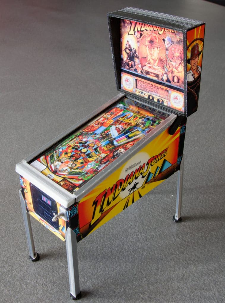 Flipper miniature Indiana Jones