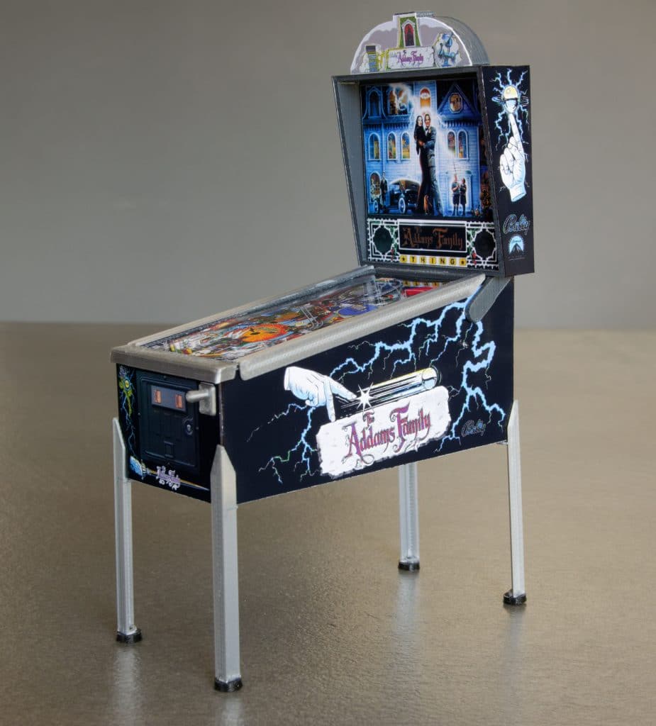 Flipper miniature The Addams Family