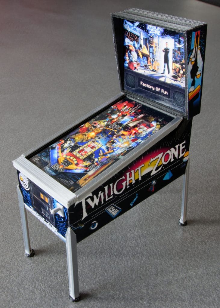 Flipper miniature Twilight Zone