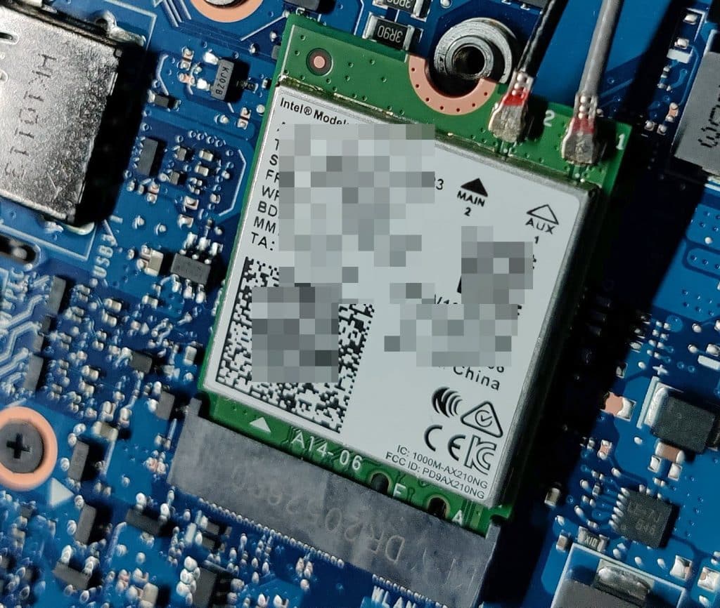 Reconnecter la carte WiFi